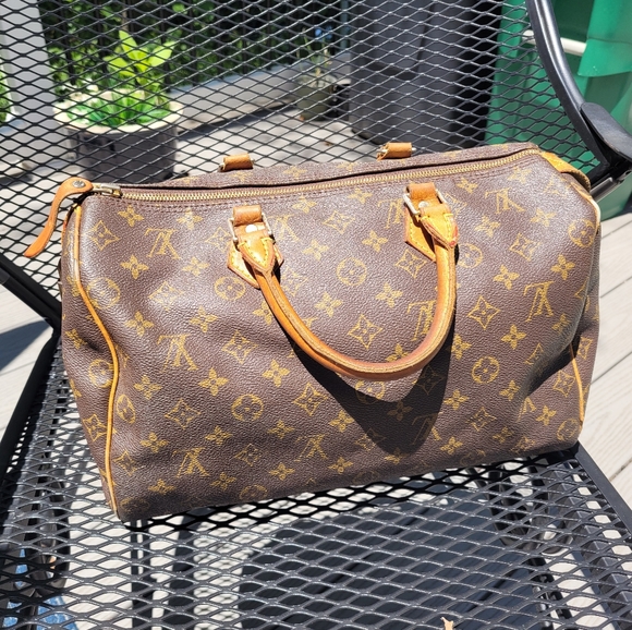 Louis Vuitton Satchel Speedy Monogram Canvas 30 - Picture 12 of 16